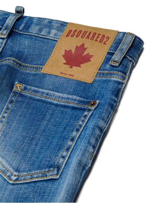 Jeans unisex bambino Dsquared2 denim blu Dsquared Kids | DQ0731D0AFNDQ01